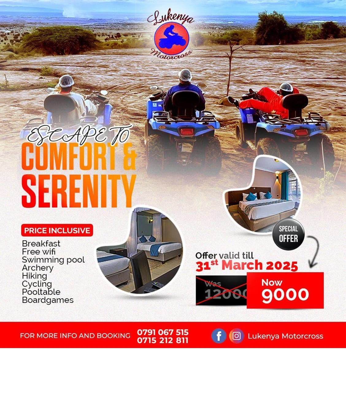 Escape To Comfort & Serenity